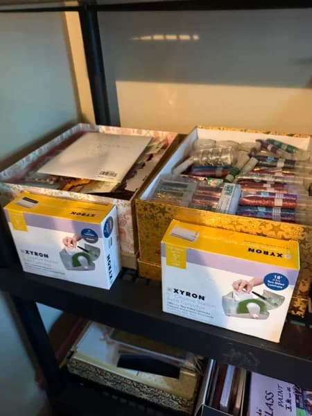 Xyron Creative Station sticker maker machine lot