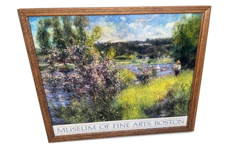 Museum of Fine Arts, Boston framed impressionist landscape poster/print