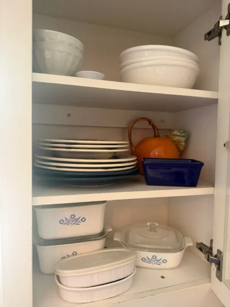 CorningWare Blue Cornflower casserole and bakeware lot