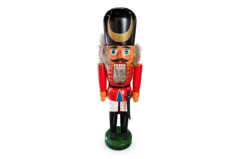 Wooden Nutcracker Soldier Christmas Figurine