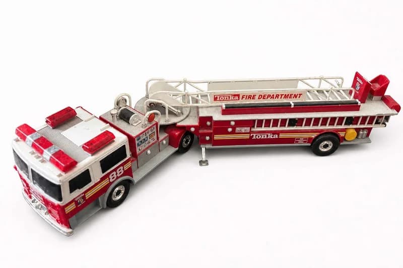 Tonka Fire Department 88 Aerial Ladder Fire Truck Toy