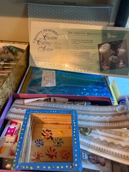 Creative Memories Custom Cutting System scrapbooking template lot